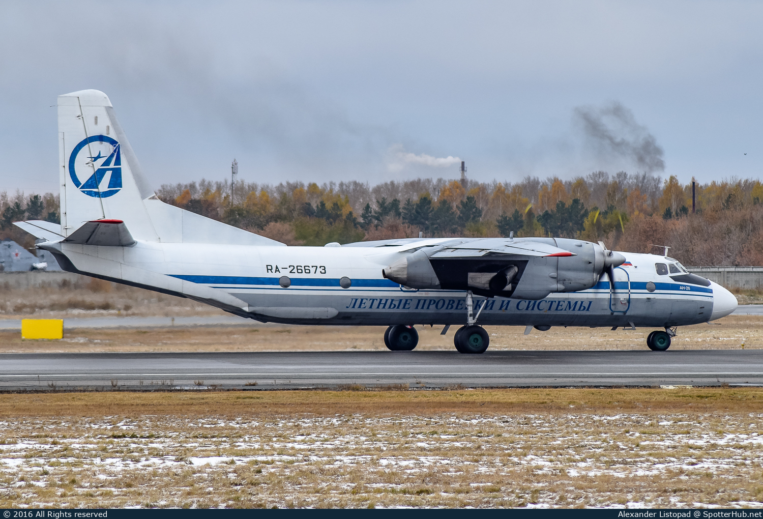 Photo of RA-26673 - Antonov An-26KPA operated by LPiS Flight Inspections and Systems
