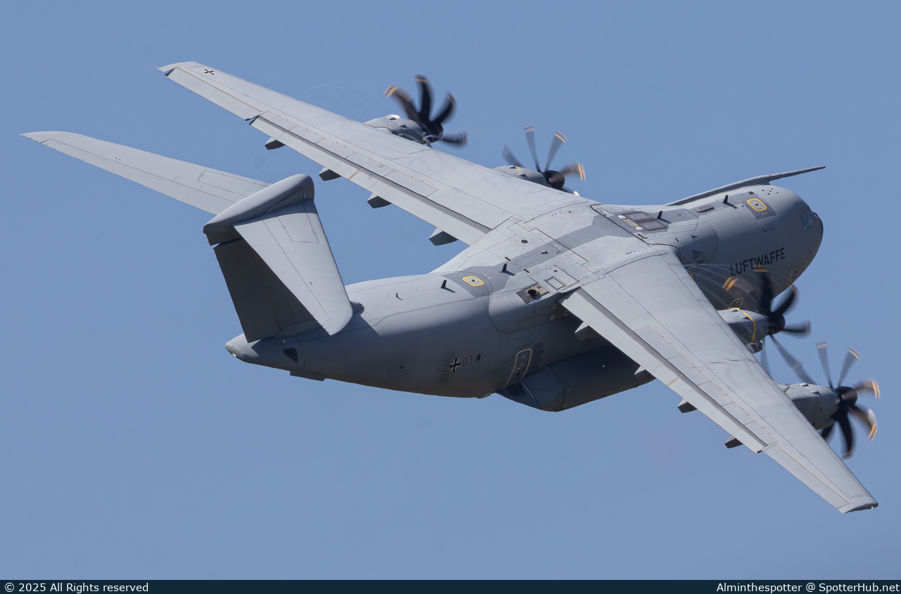 Photo of 54+03 - Airbus A400M Atlas operated by German Air Force