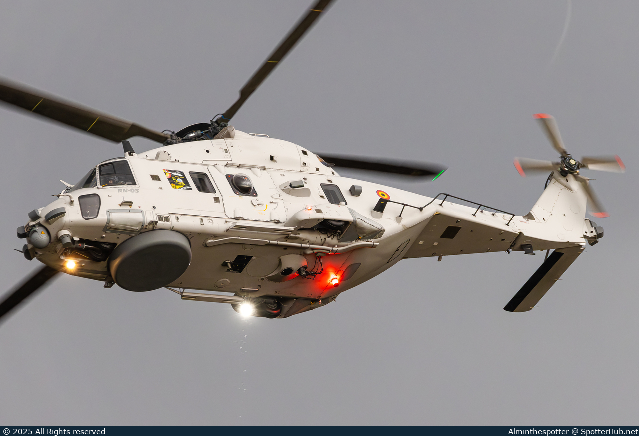 Photo of RN-03 - NHIndustries NH90 NFH operated by Belgian Air Force