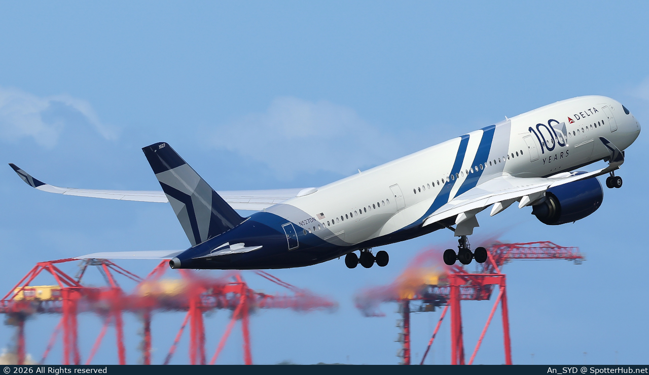 Photo of N527DN - Airbus A350-941 operated by Delta Air Lines