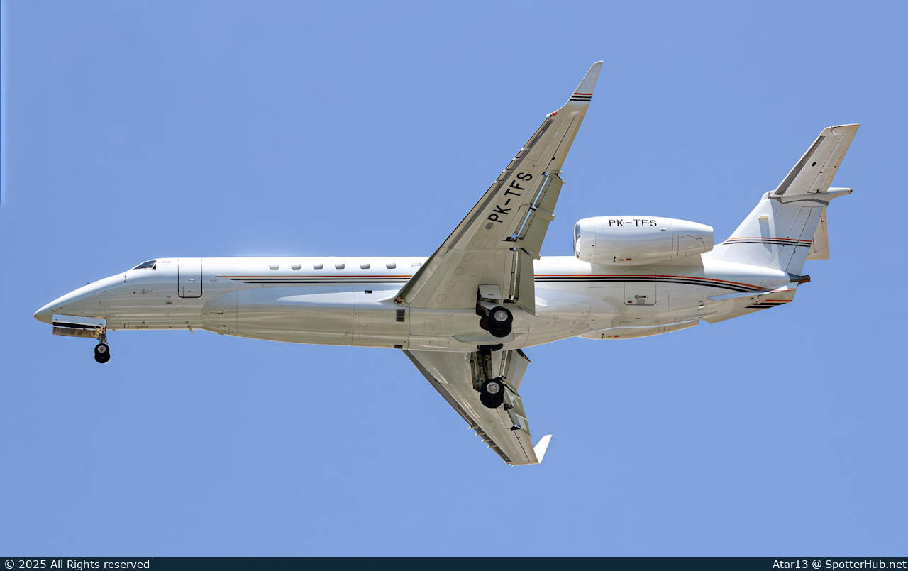 Photo of PK-TFS - Embraer Legacy 600 operated by Indonesia Air Transport