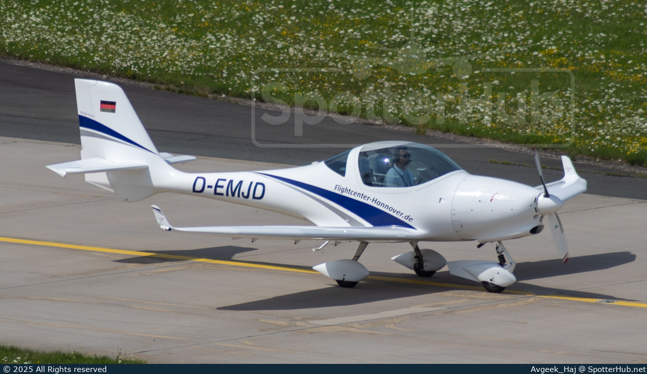 Photo of D-EMJD - Aquila A210 operated by Flight Center Hannover