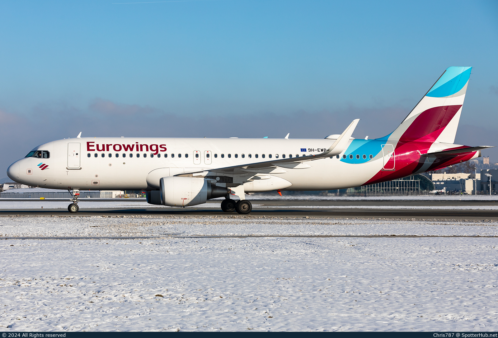 Photo of 9H-EWB - Airbus A320-214 operated by Eurowings Europe Malta