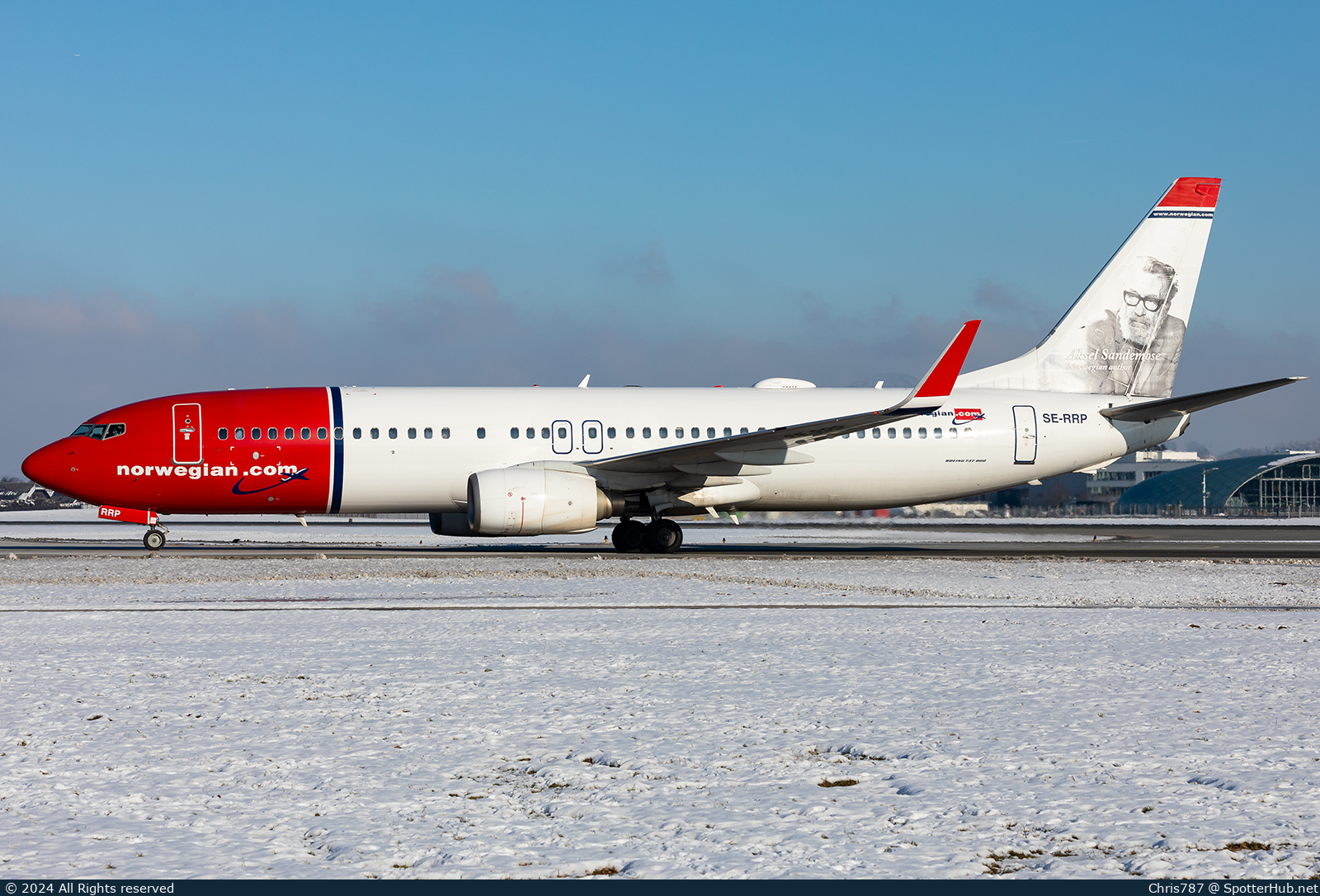 Photo of SE-RRP - Boeing 737-8JP operated by Norwegian Air Sweden