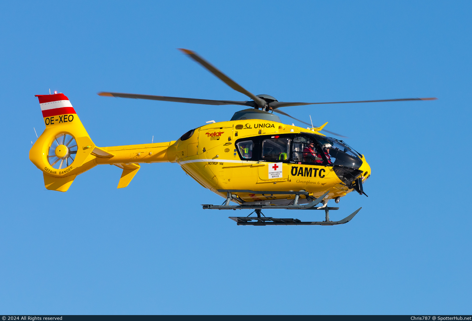 Photo of OE-XEO - Eurocopter EC135 T2+ operated by ÖAMTC Flugrettung (opb Heli Air)