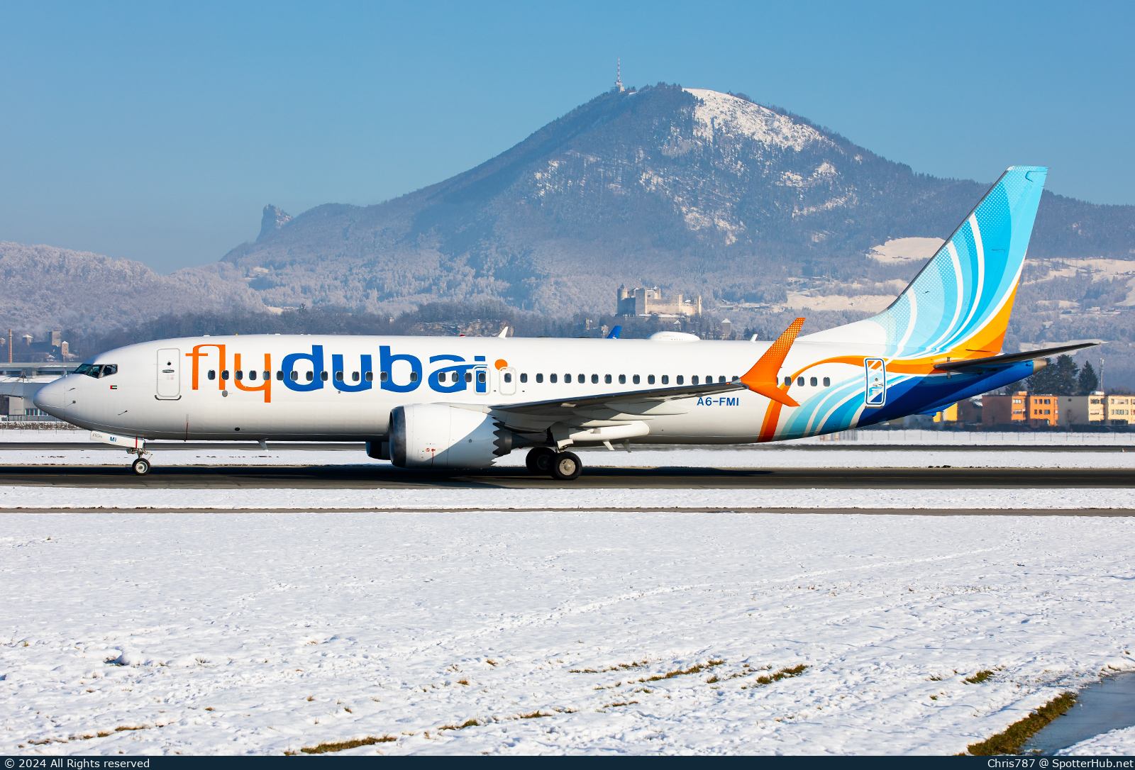 Photo of A6-FMI - Boeing 737 MAX 8 operated by flydubai