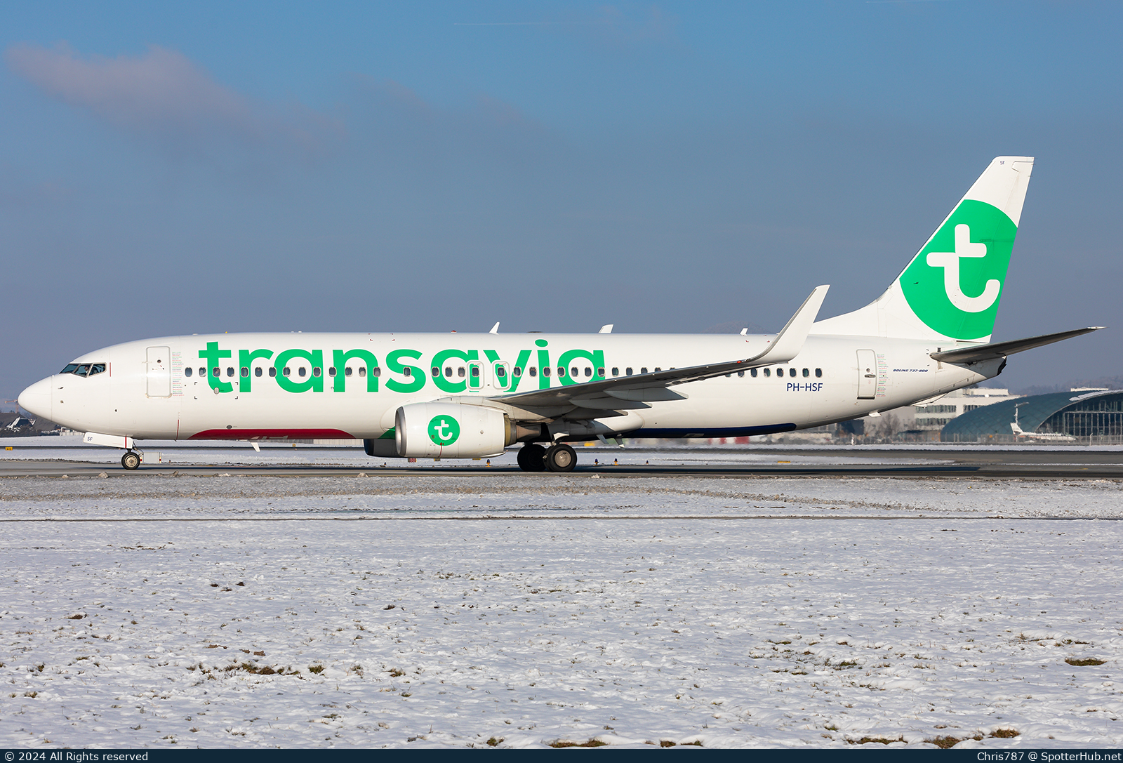 Photo of PH-HSF - Boeing 737-8K2 operated by Transavia