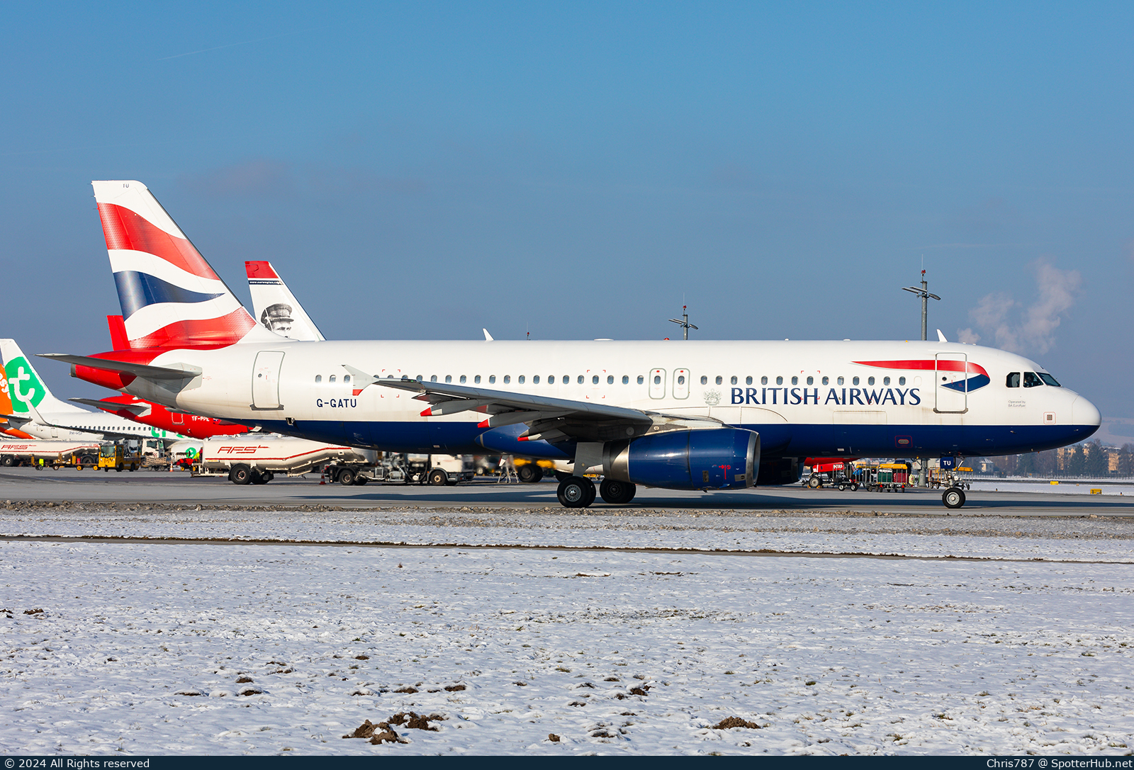 Photo of G-GATU - Airbus A320-232 operated by British Airways (opb BA Euroflyer)
