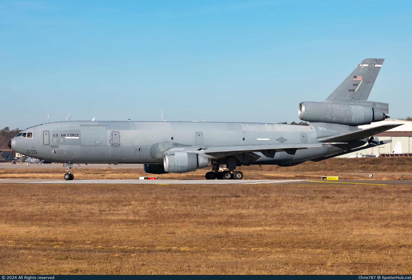 Photo of 84-0191 - McDonnell Douglas KC-10A Extender operated by US Air Force