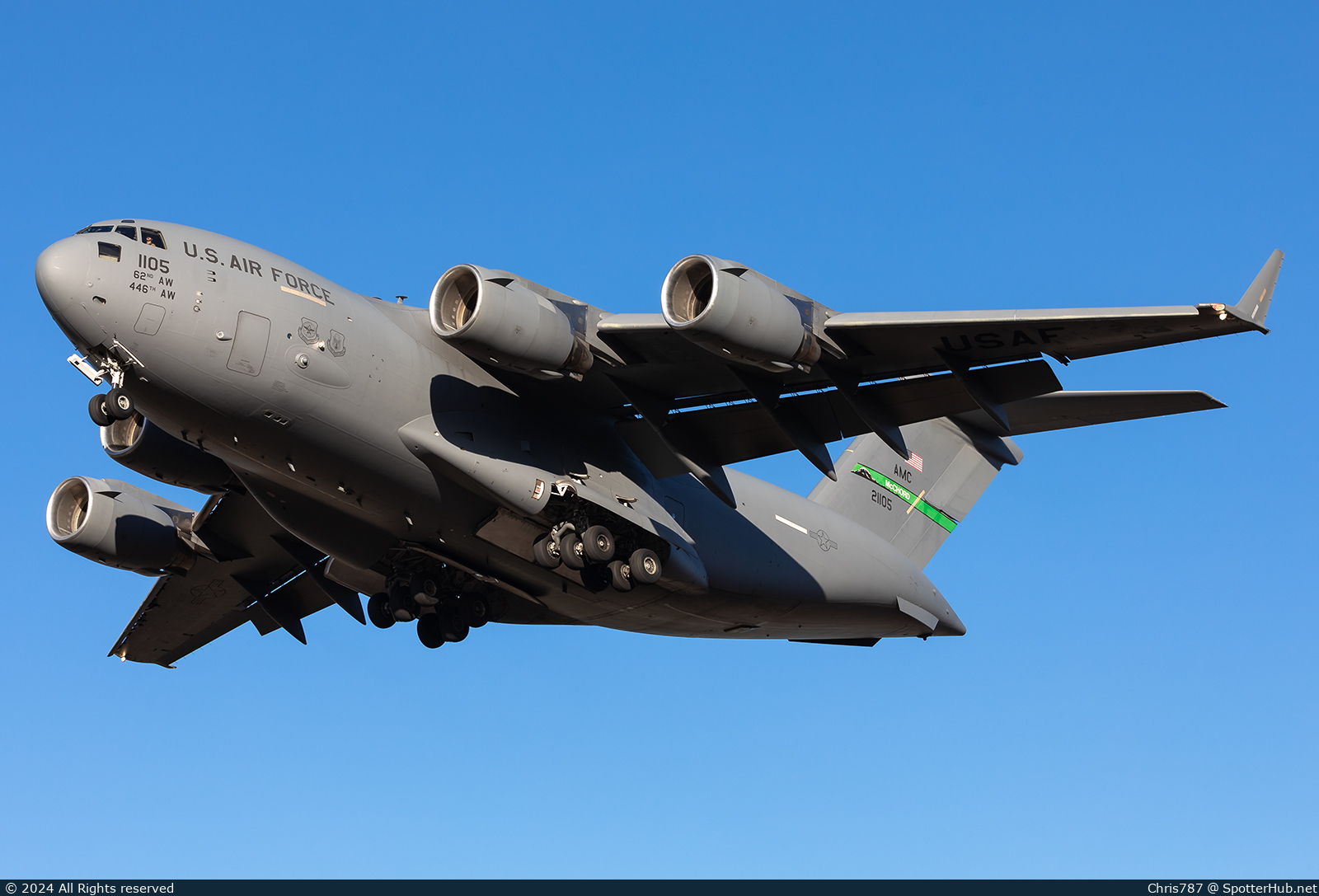 Photo of 02-1105 - Boeing C-17A Globemaster III operated by US Air Force