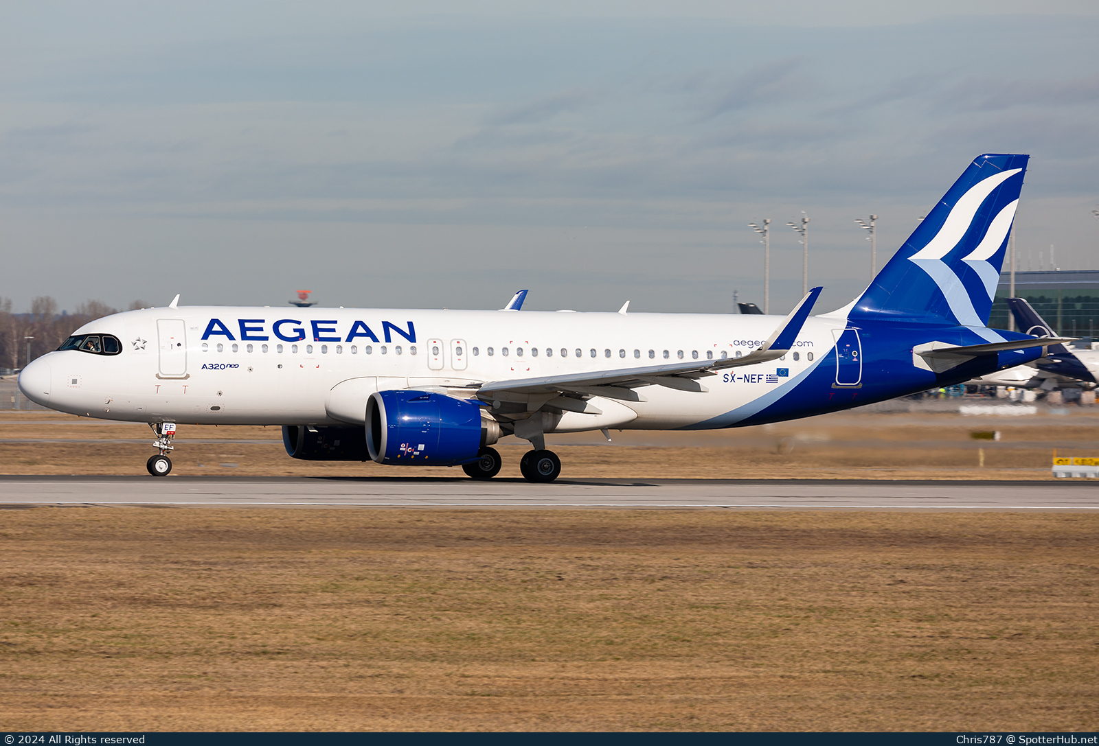 Photo of SX-NEF - Airbus A320-271N operated by Aegean Airlines