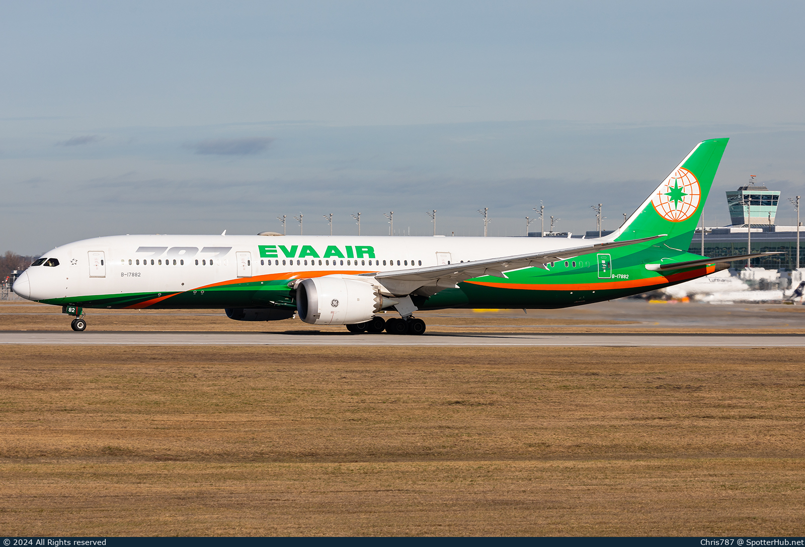 Photo of B-17882 - Boeing 787-9 Dreamliner operated by EVA Air