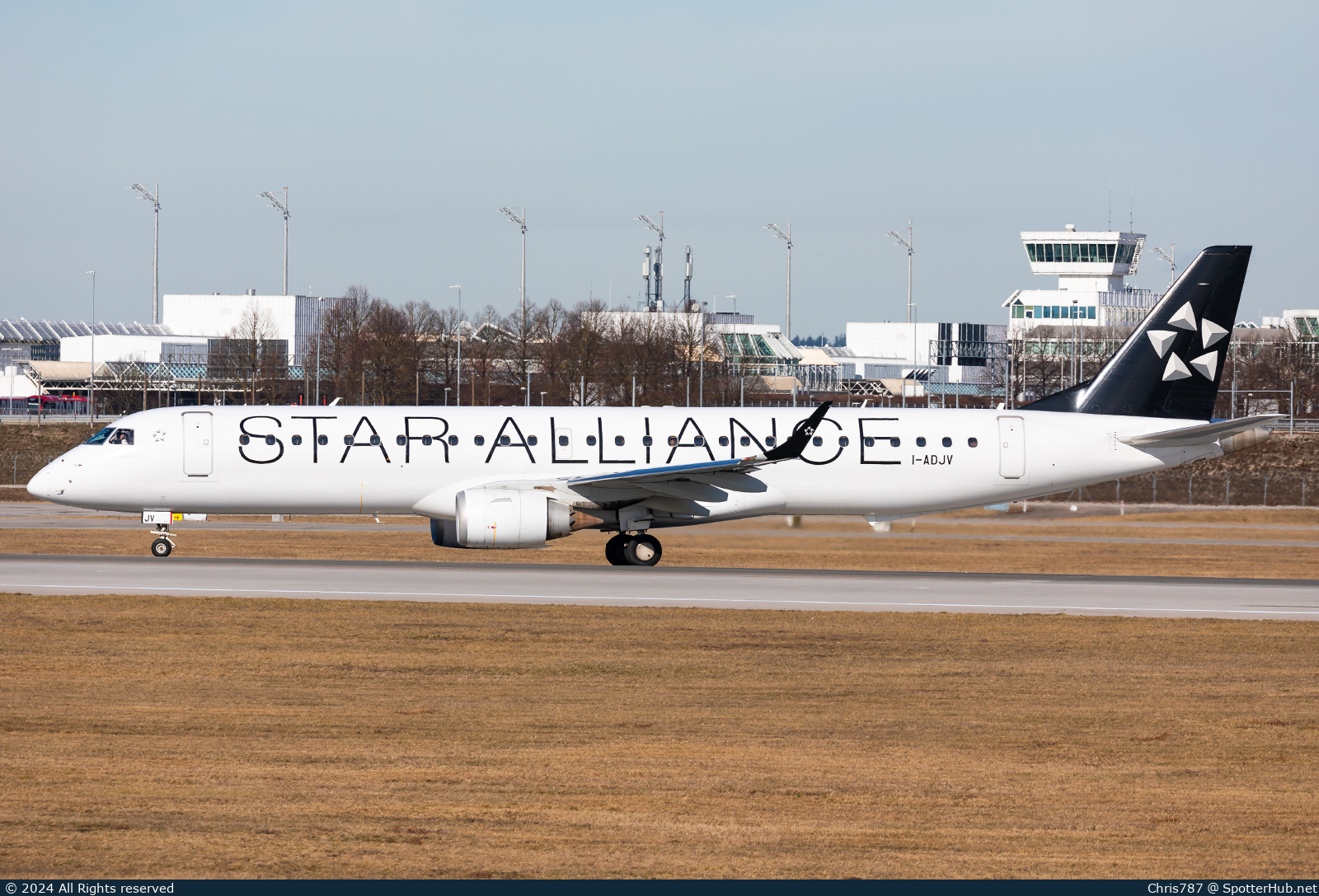 Photo of I-ADJV - Embraer ERJ-195LR operated by Air Dolomiti