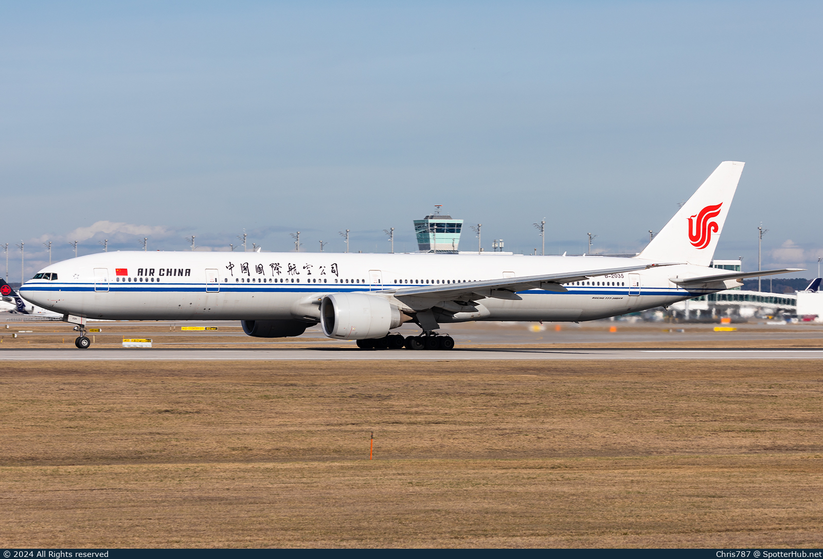 Photo of B-2035 - Boeing 777-39L(ER) operated by Air China