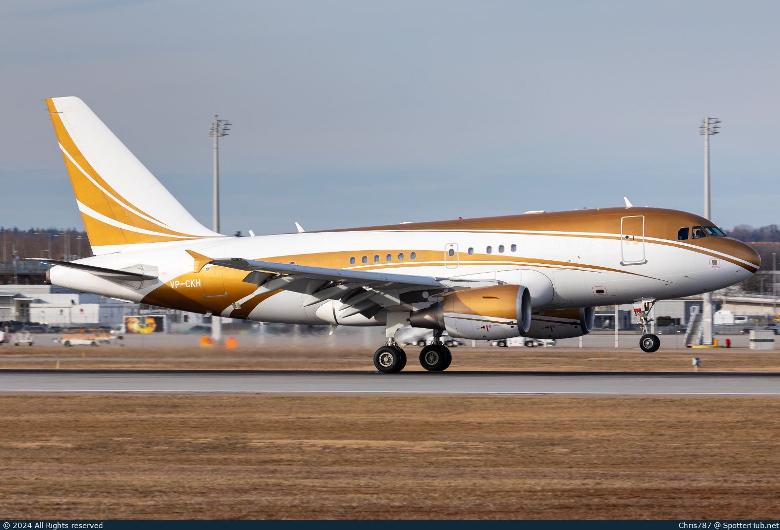 Photo of VP-CKH - Airbus A318-112(CJ) Elite operated by NAS National Air Services