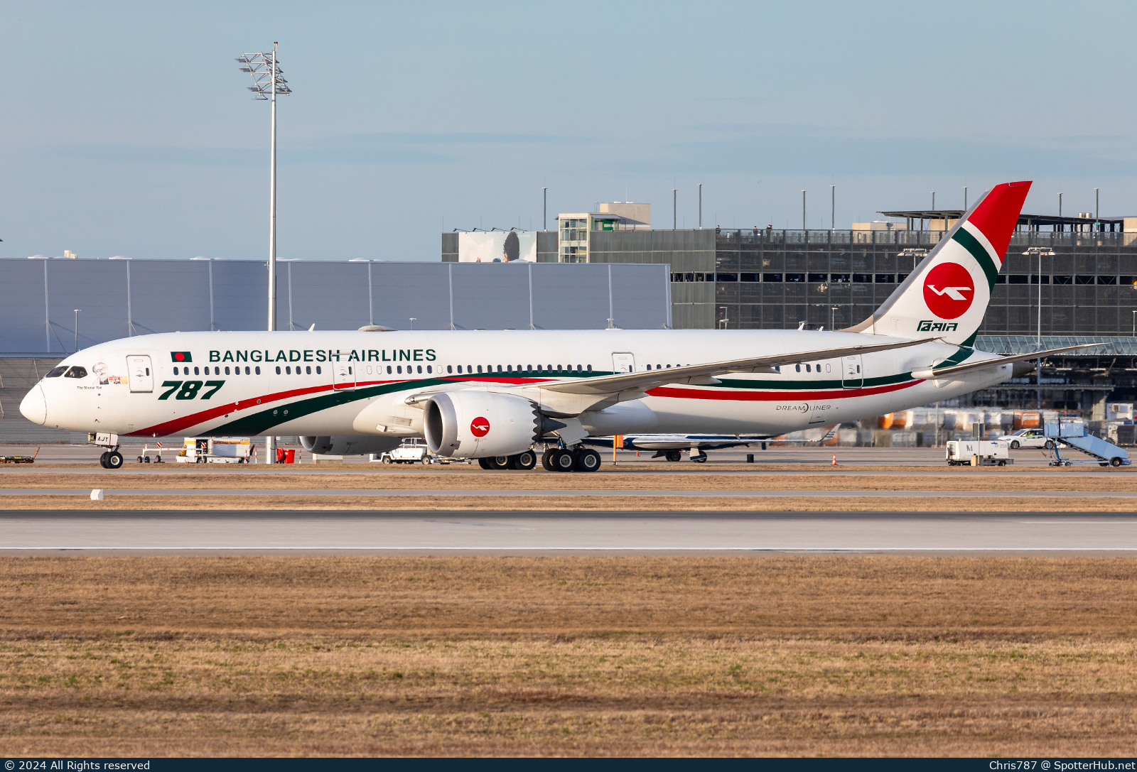 Photo of S2-AJY - Boeing 787-9 Dreamliner operated by Biman Bangladesh Airlines