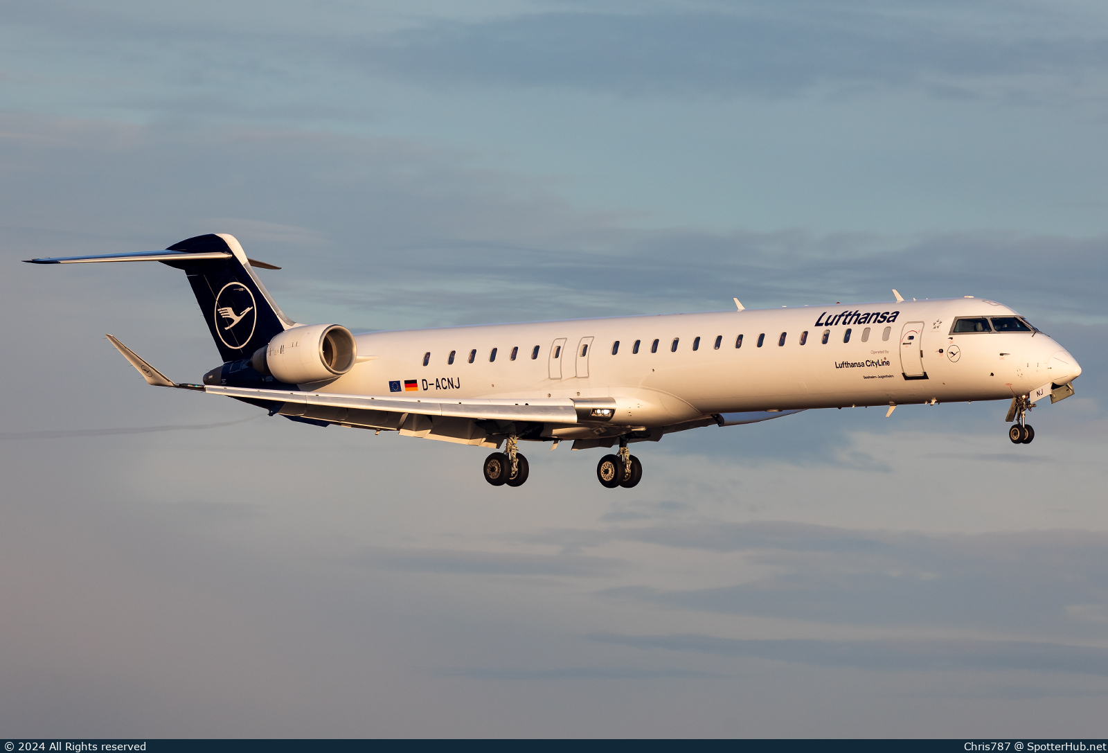 Photo of D-ACNJ - Bombardier CRJ-900LR operated by Lufthansa CityLine