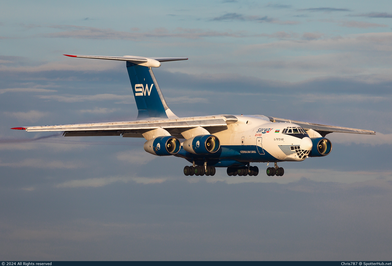 Photo of 4K-AZ100 - Ilyushin Il-76TD-90VD operated by Silk Way Airlines