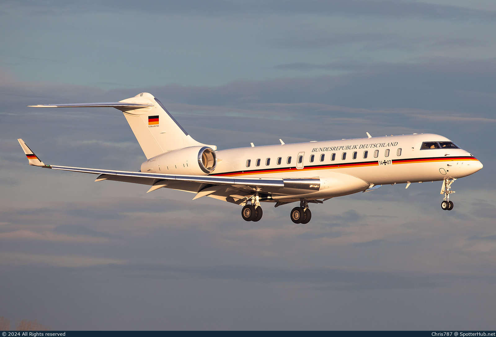 Photo of 14+07 - Bombardier Global 6000 operated by German Air Force