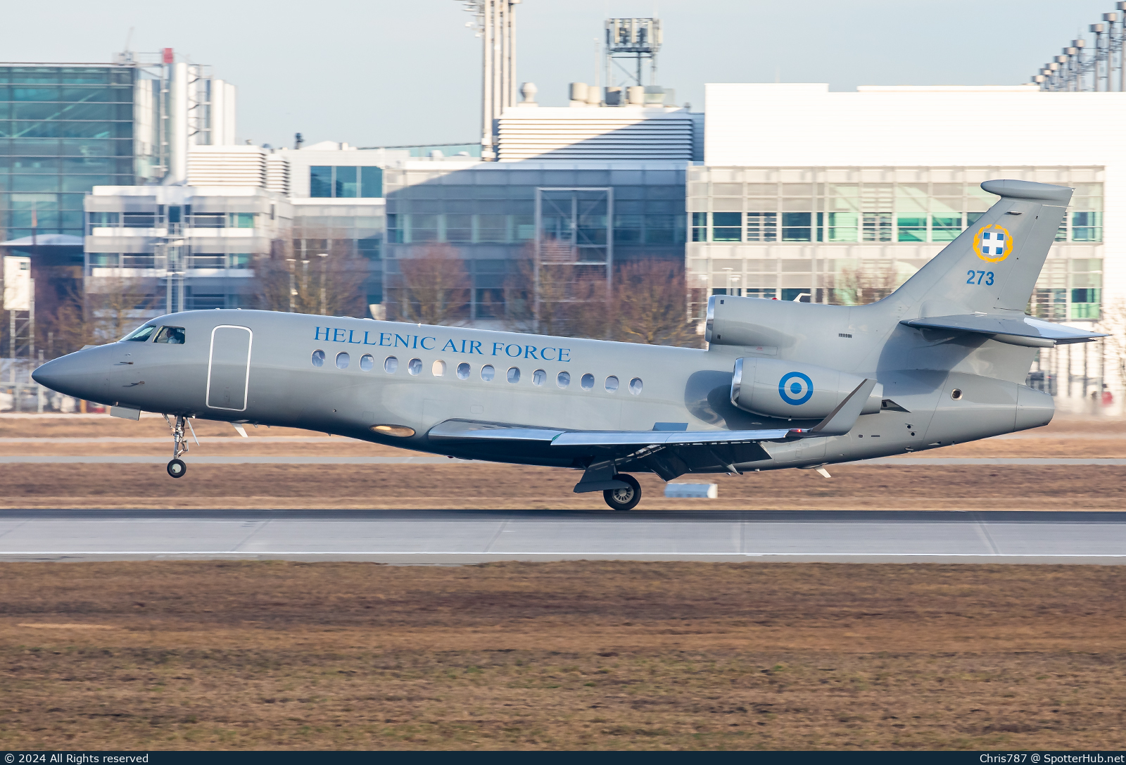 Photo of 273 - Dassault Falcon 7X operated by Hellenic Air Force