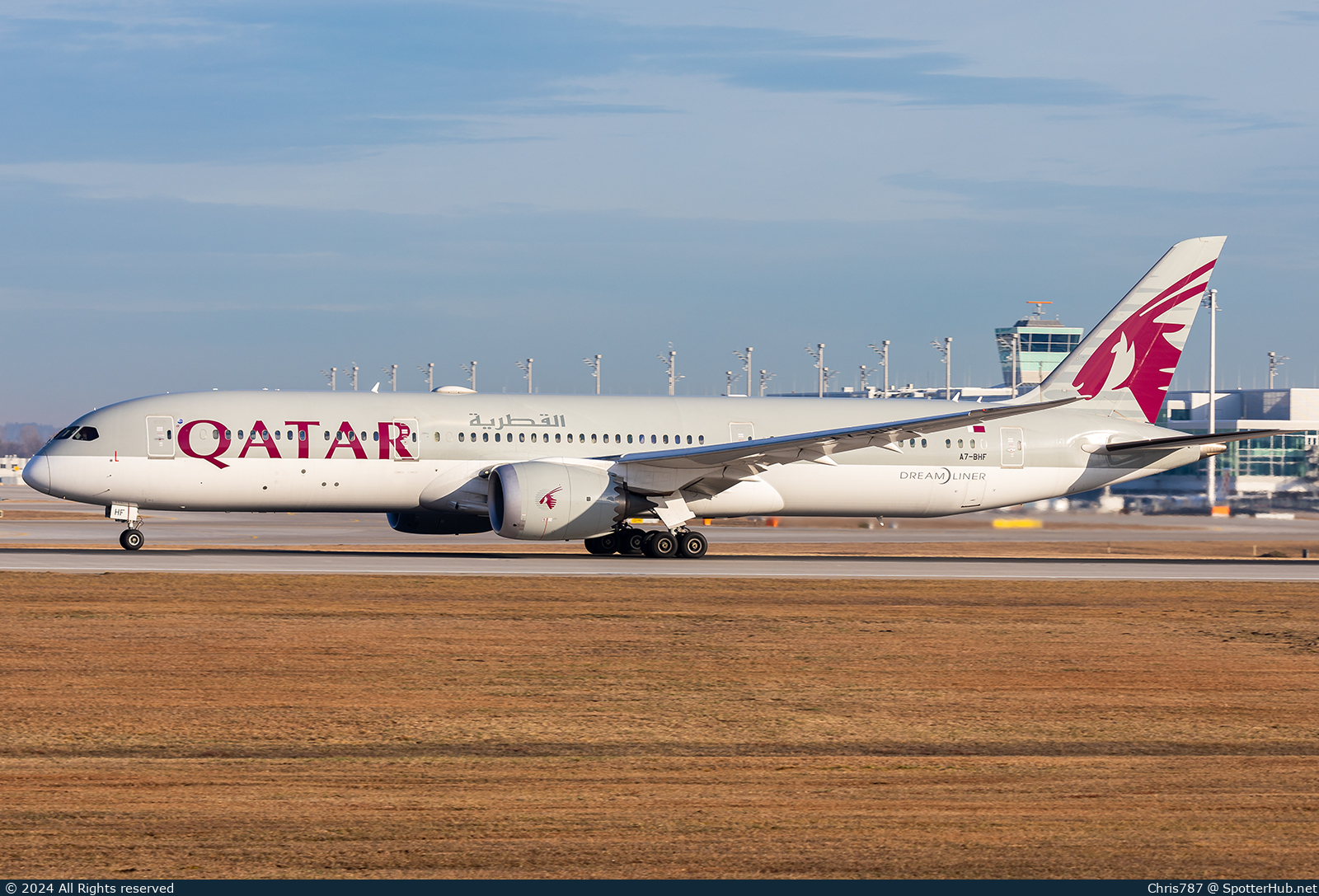Photo of A7-BHF - Boeing 787-9 Dreamliner operated by Qatar Airways