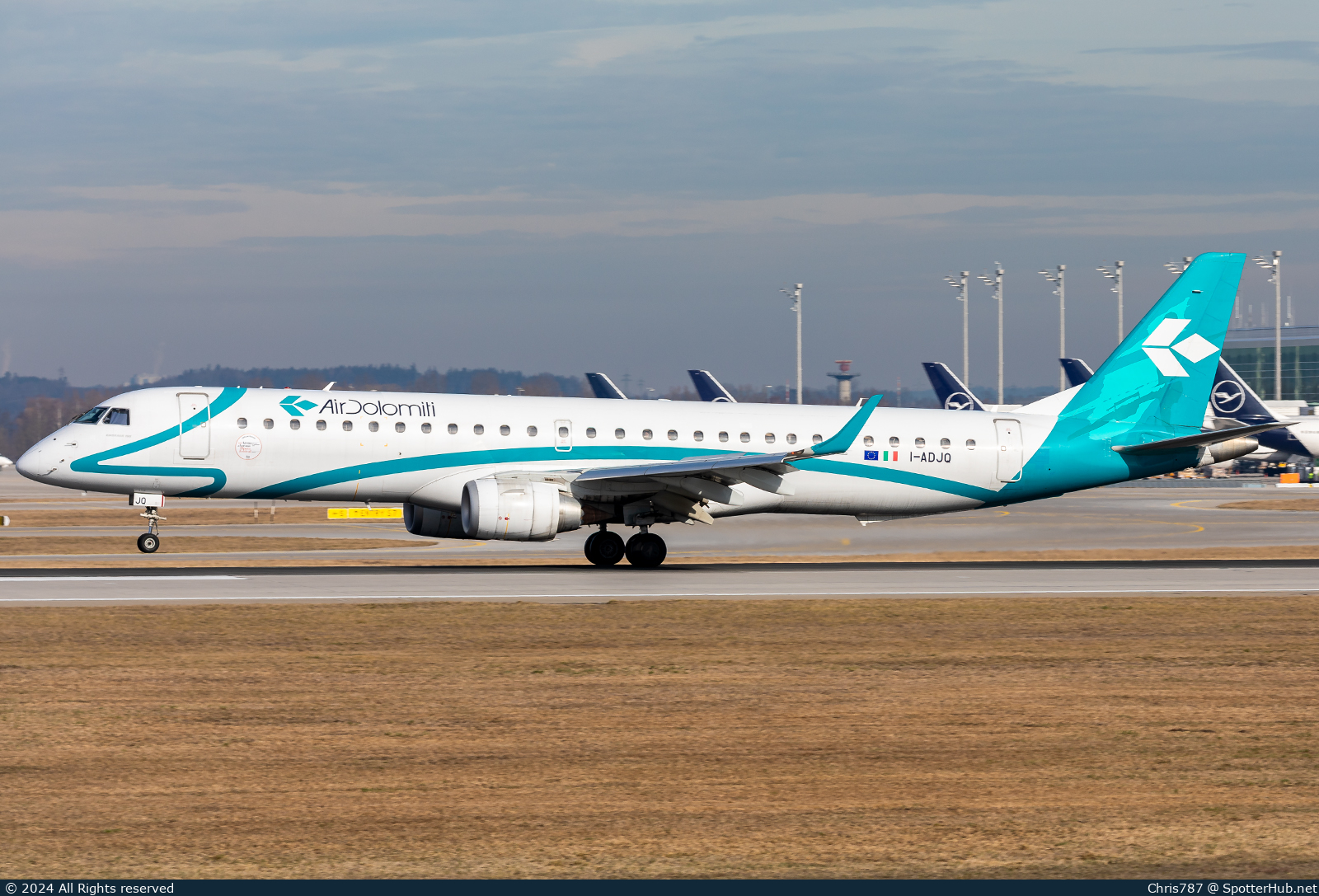 Photo of I-ADJQ - Embraer ERJ-195LR operated by Air Dolomiti