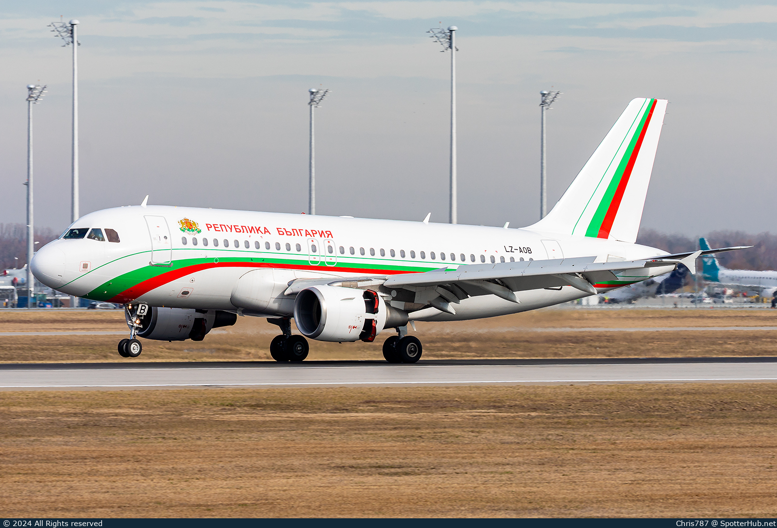 Photo of LZ-AOB - Airbus A319-112 operated by Government of Bulgaria