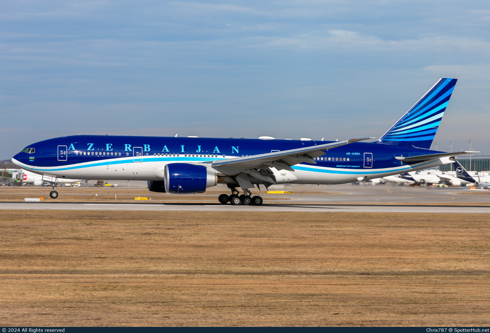 Photo of 4K-AI001 - Boeing 777-200LR operated by Government of Azerbaijan