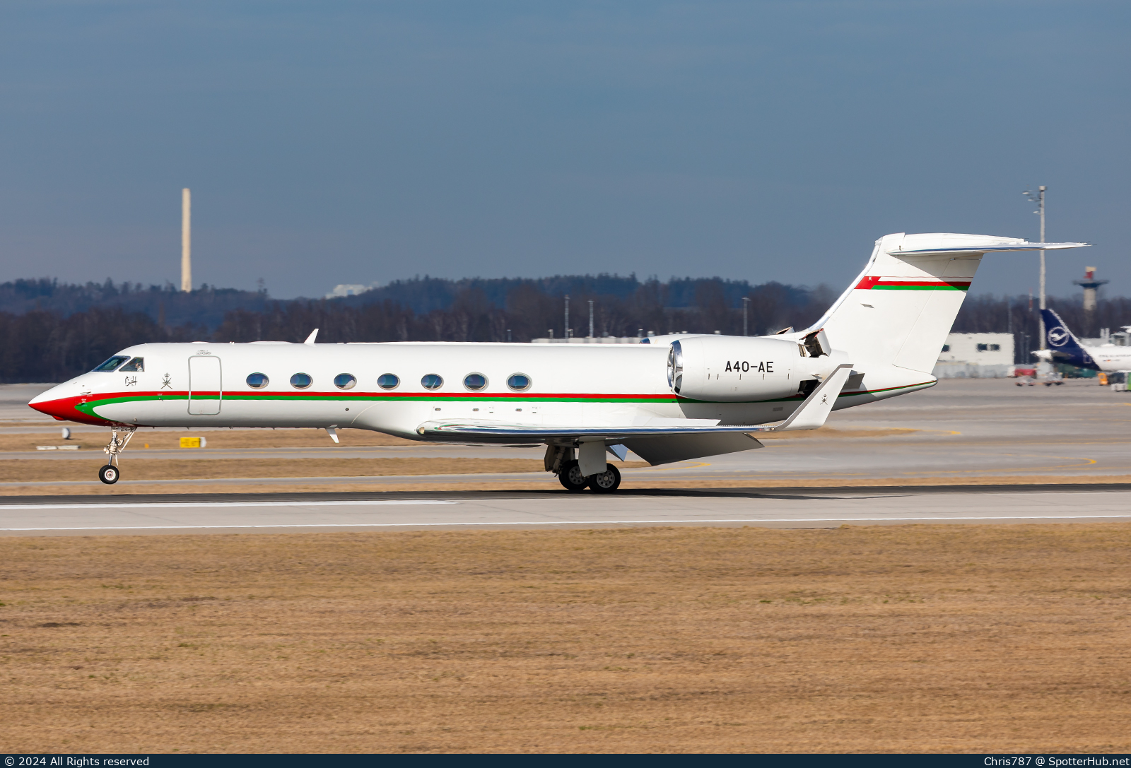 Photo of A4O-AE - Gulfstream GV-SP (G550) operated by Oman Royal Flight