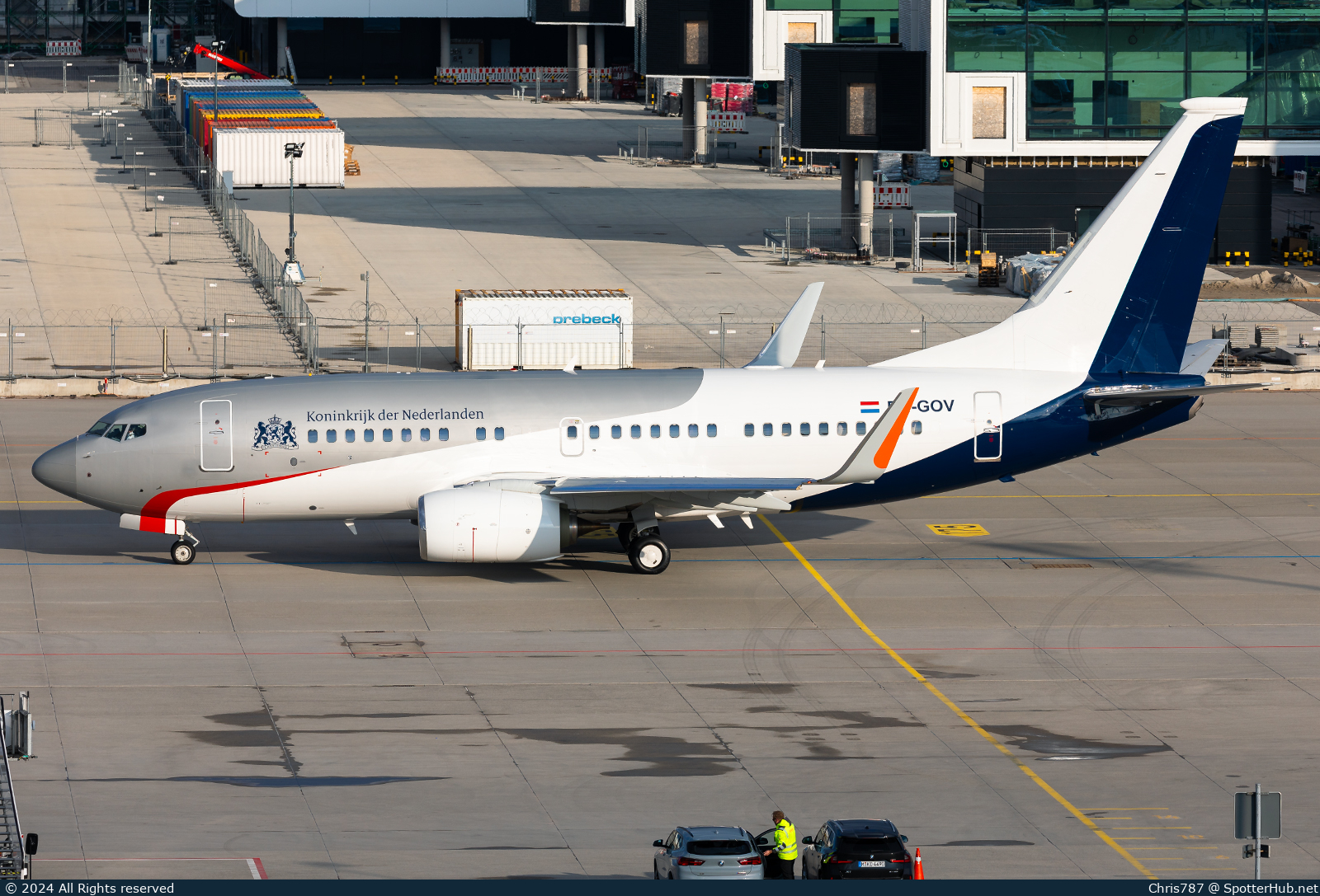 Photo of PH-GOV - Boeing 737-700(BBJ) operated by Government of the Netherlands