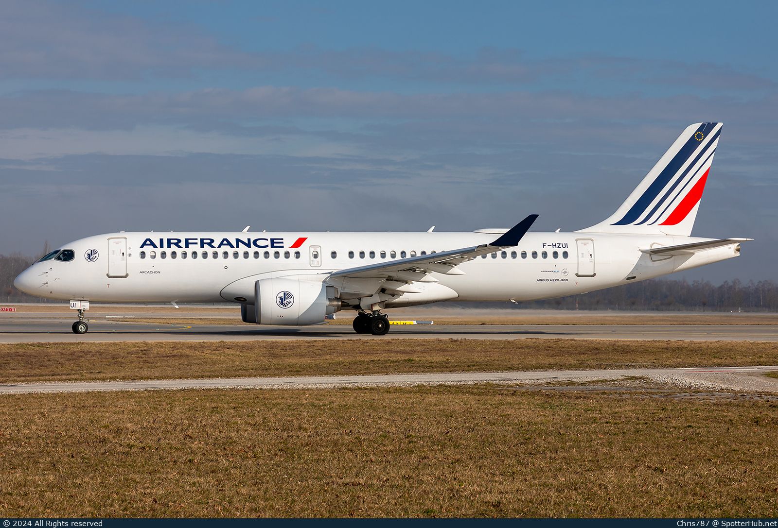 Photo of F-HZUI - Airbus A220-300 operated by Air France