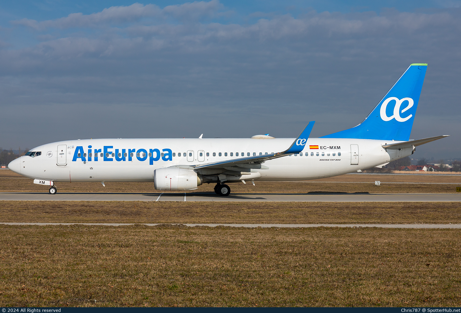 Photo of EC-MXM - Boeing 737-85P operated by Air Europa