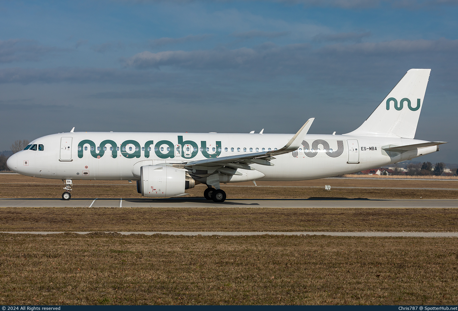 Photo of ES-MBA - Airbus A320-271N operated by Marabu Airlines