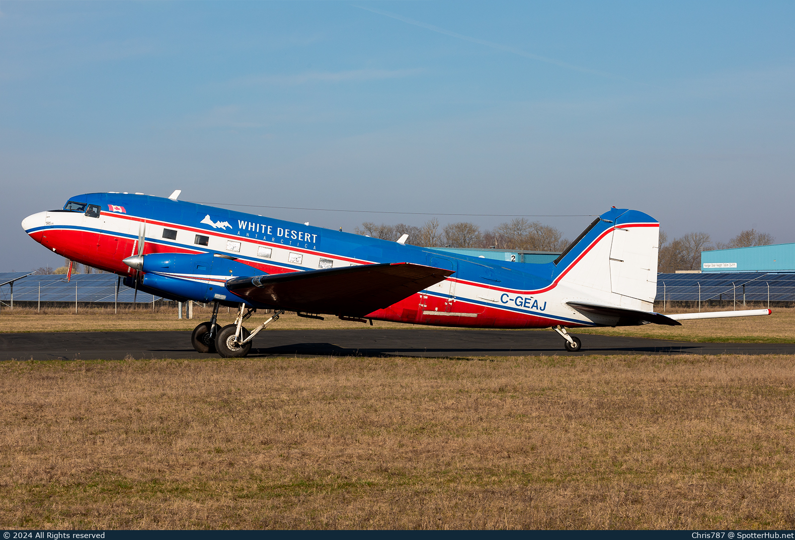 Photo of C-GEAJ - Basler BT-67 [Douglas DC-3] operated by Bell Geospace