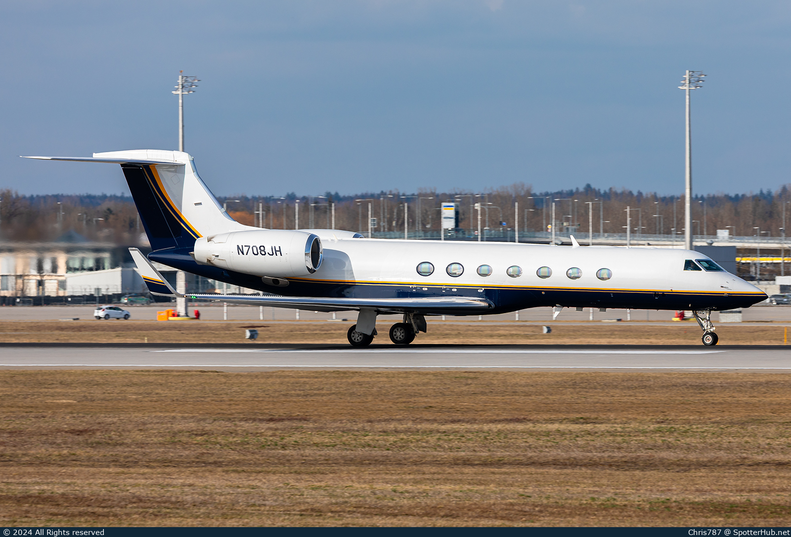 Photo of N708JH - Gulfstream GV-SP (G550) operated by US Department of Justice