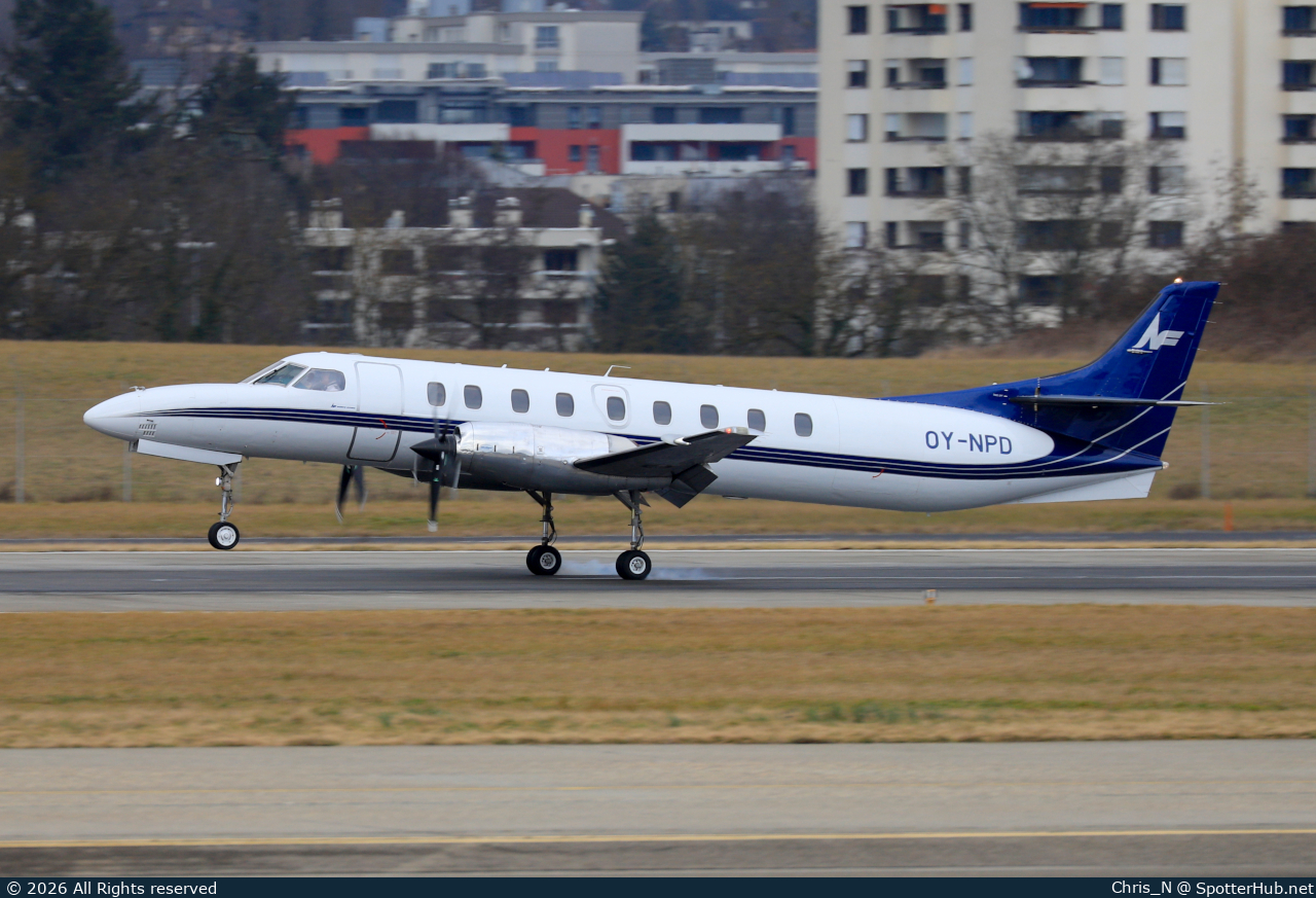 Photo of OY-NPD - Fairchild Swearingen Metro 23 operated by North Flying