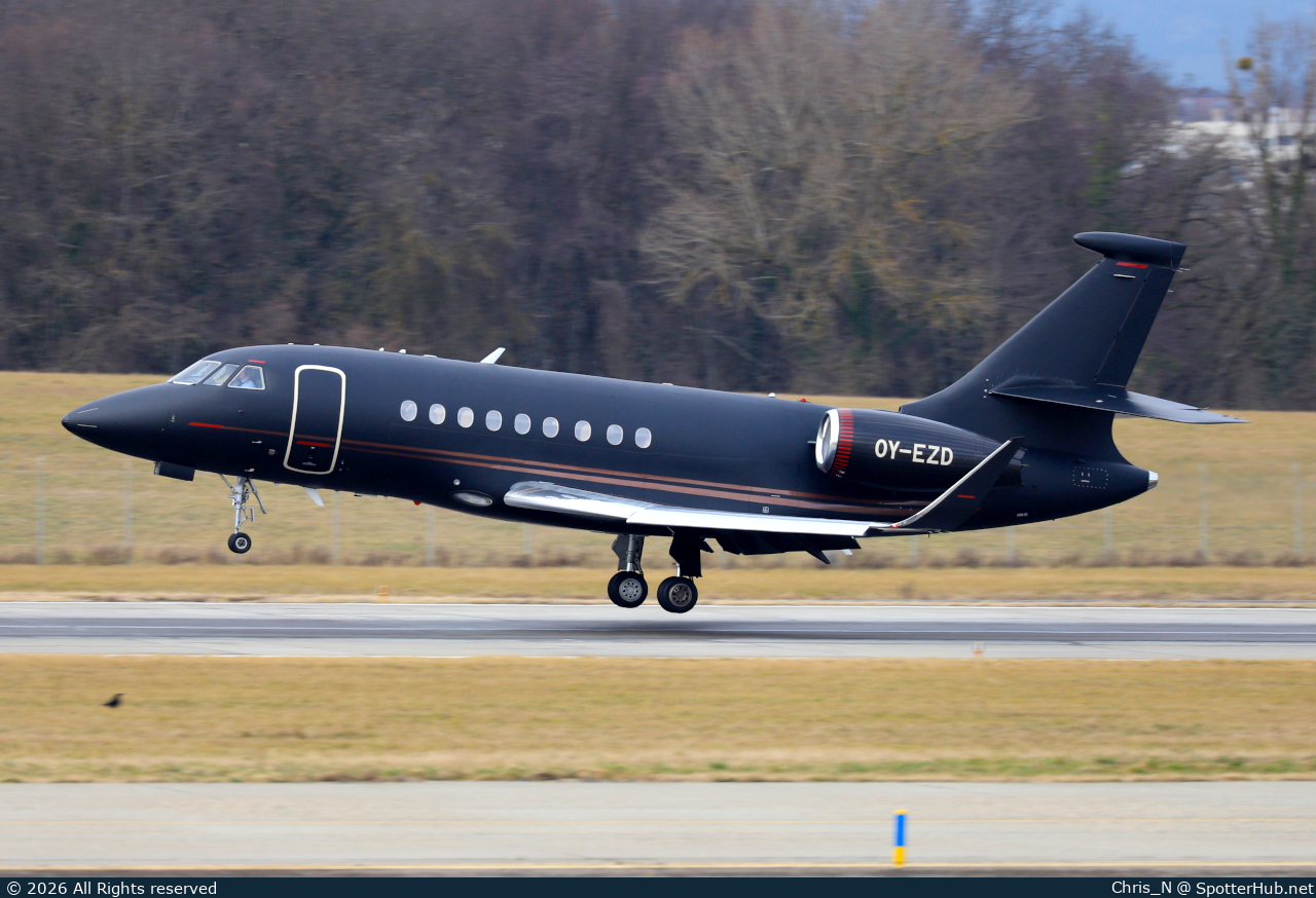 Photo of OY-EZD - Dassault Falcon 2000LX operated by Air Alsie