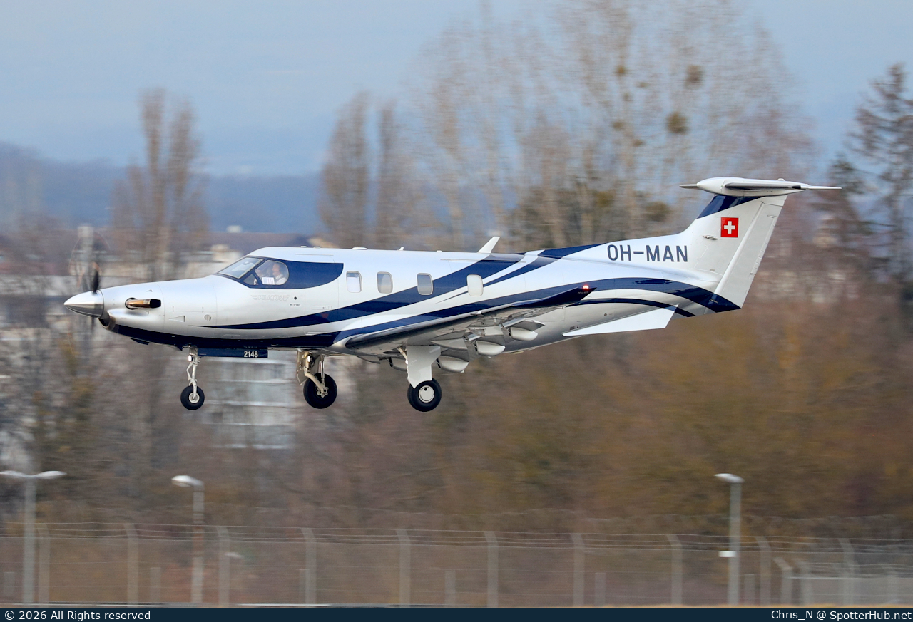 Photo of OH-MAN - Pilatus PC-12 NGX operated by Fly 7 Executive Aviation
