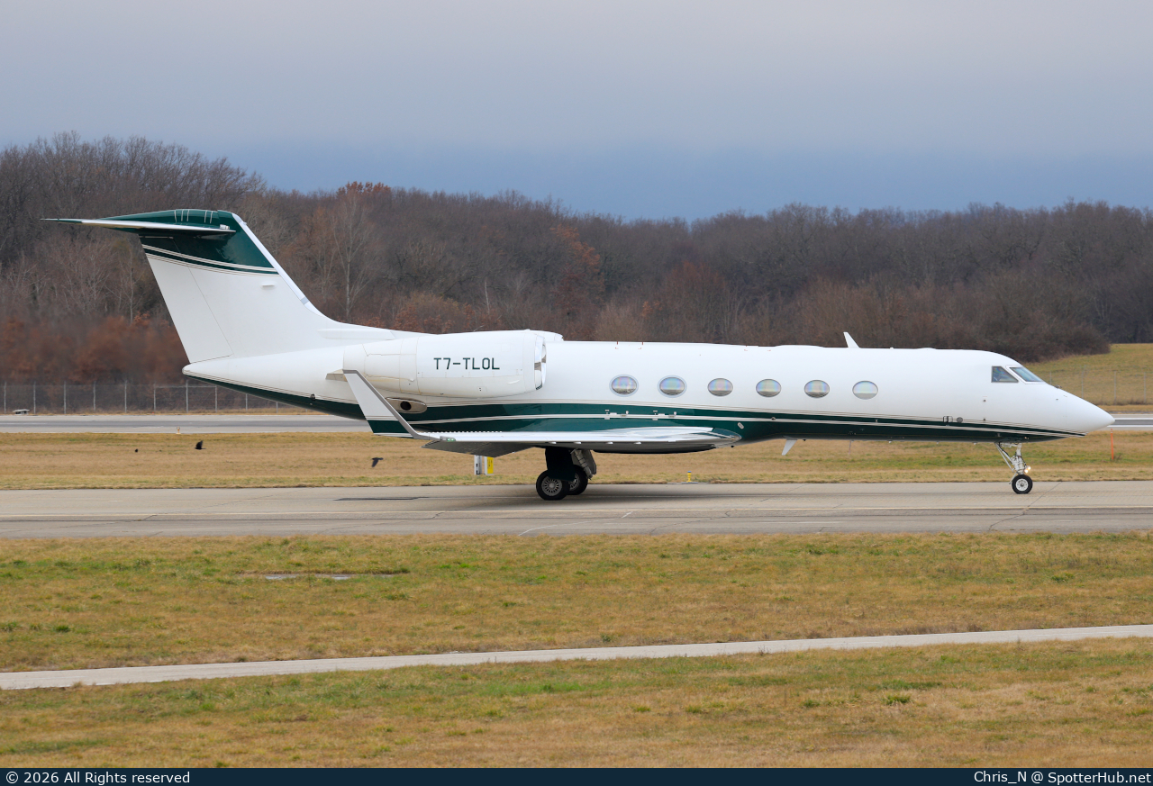 Photo of T7-TLOL - Gulfstream GIV-X (G450) operated by Zafer Air