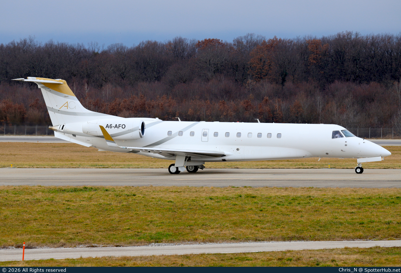 Photo of A6-AFO - Embraer Legacy 650 operated by Falcon Aviation Services