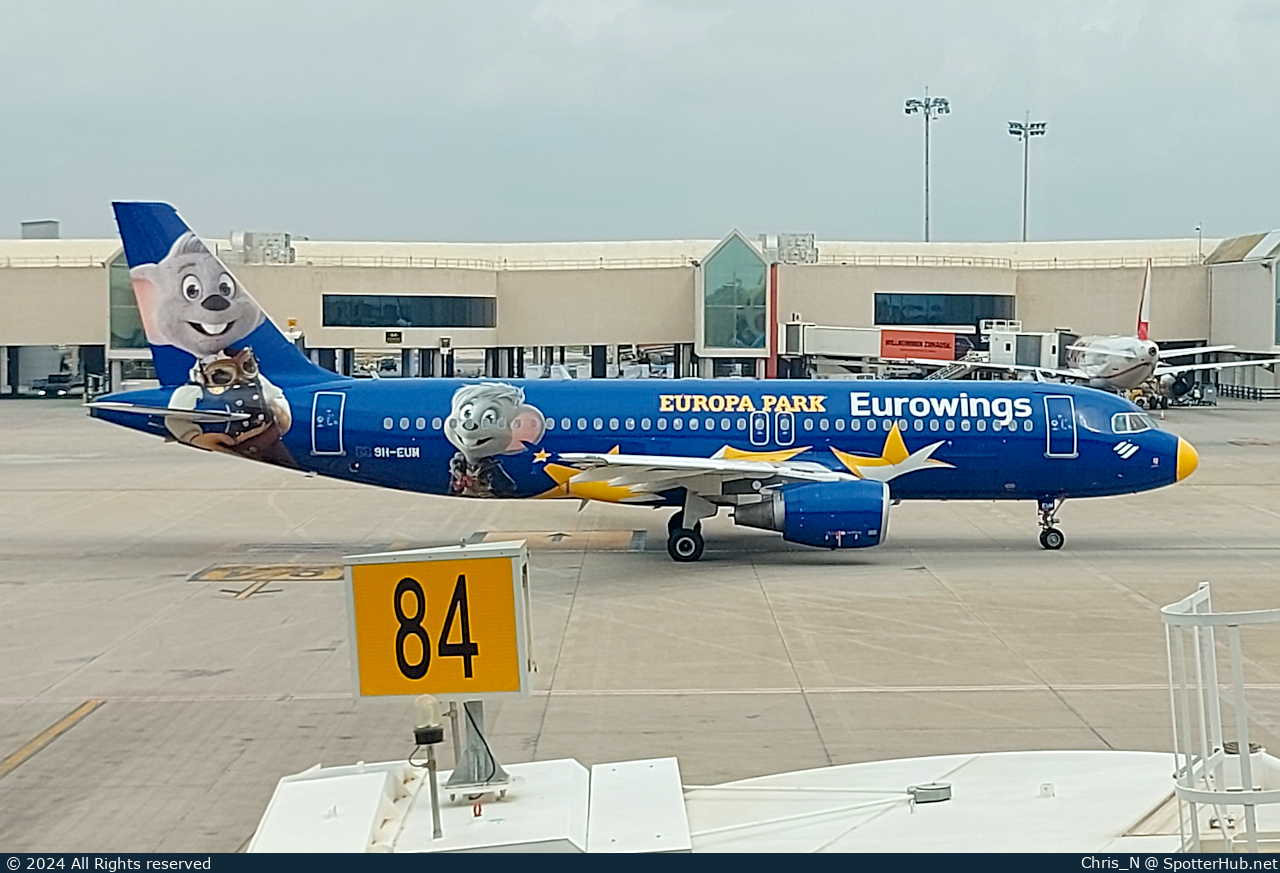 Photo of 9H-EUM - Airbus A320-214 operated by Eurowings Europe Malta