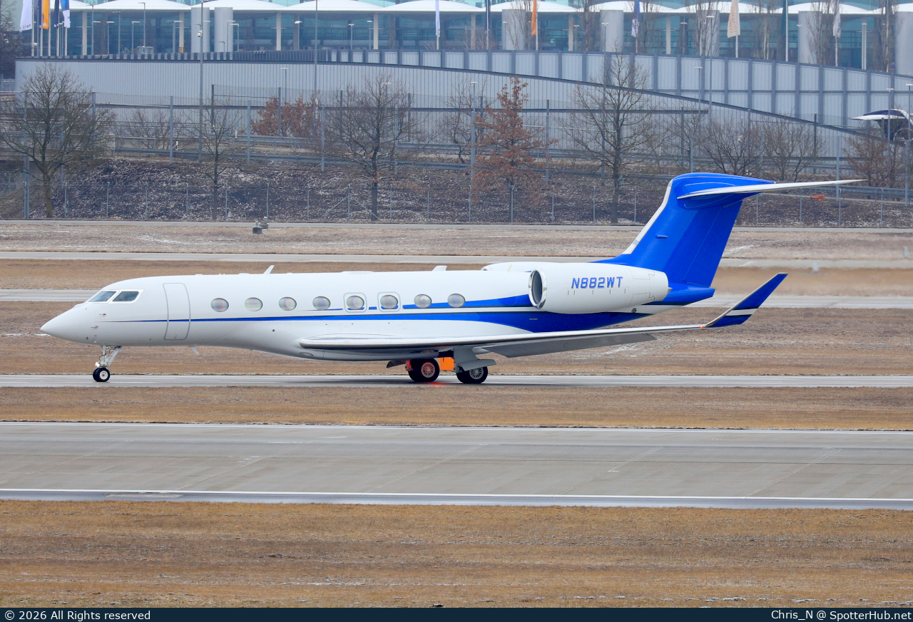 Photo of N882WT - Gulfstream G650ER operated by Qualcomm