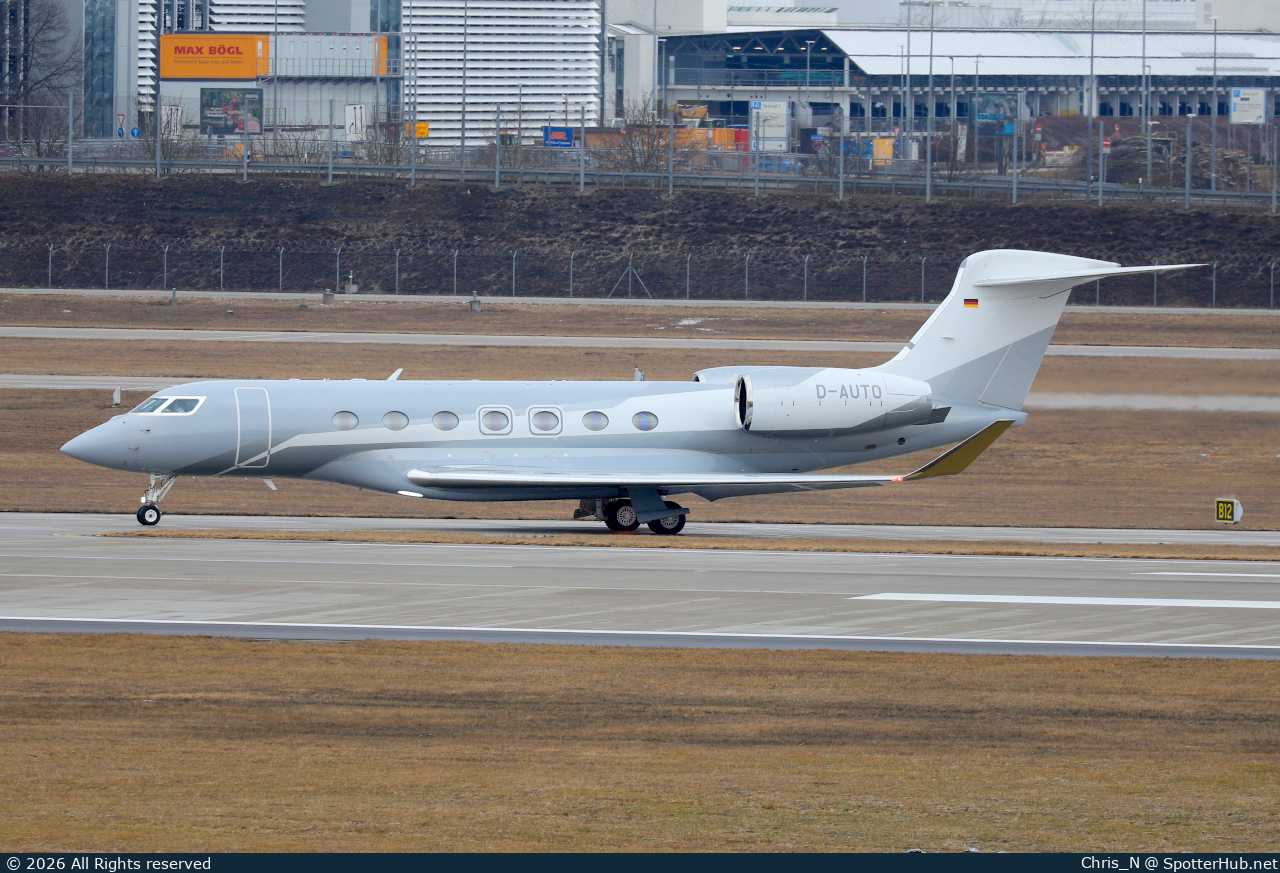 Photo of D-AUTO - Gulfstream G600 operated by BMW Flugdienst