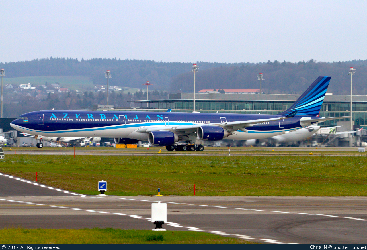 Photo of 4K-AI08 - Airbus A340-642(ACJ) operated by Government of Azerbaijan
