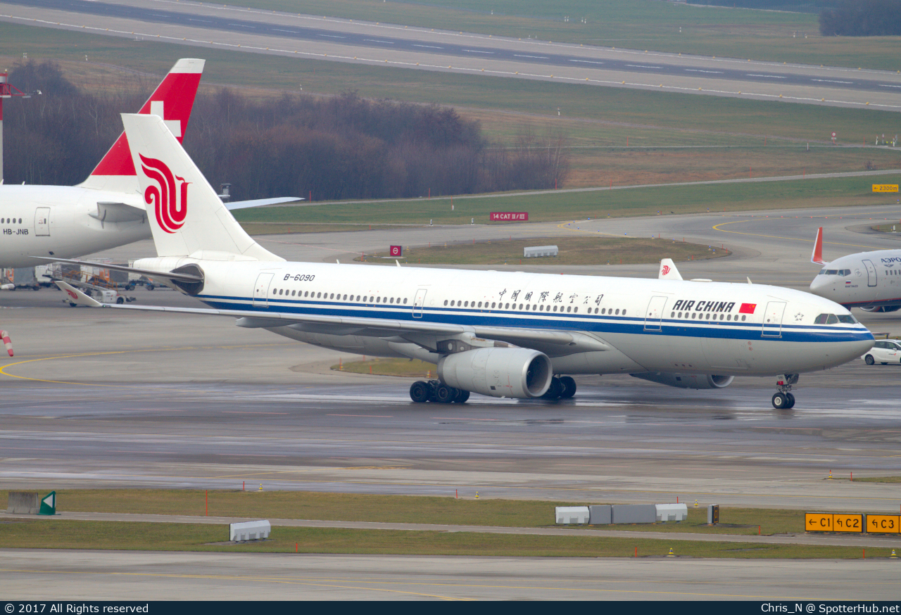 Photo of B-6090 - Airbus A330-243 operated by Air China
