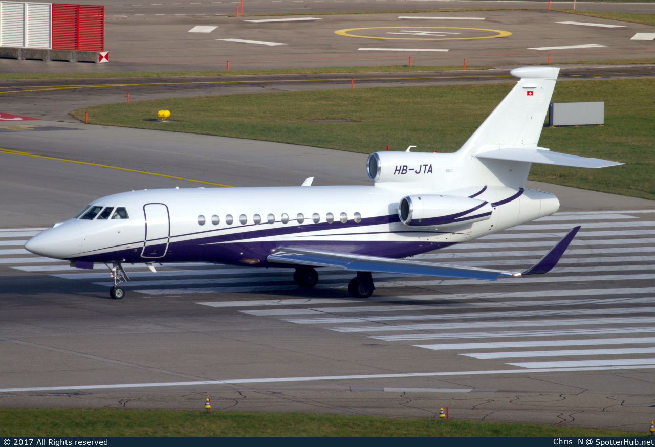Photo of HB-JTA - Dassault Falcon 900LX operated by Air Sarina