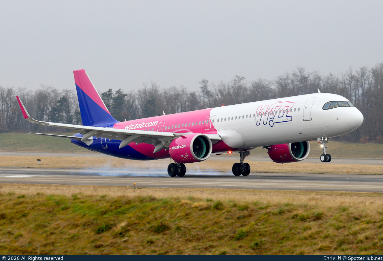 Photo of HA-LDM - Airbus A321-271NX operated by Wizz Air