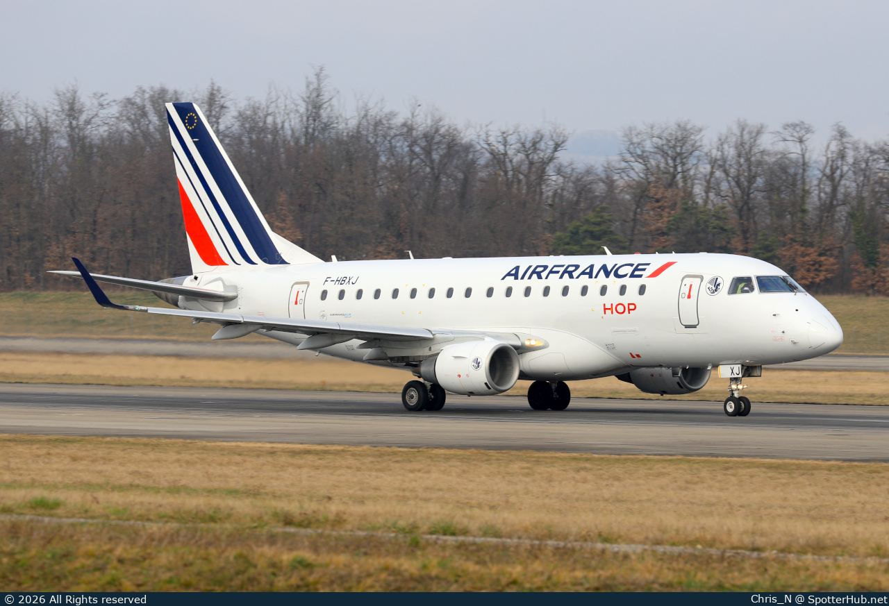 Photo of F-HBXJ - Embraer ERJ-170STD operated by Air France HOP