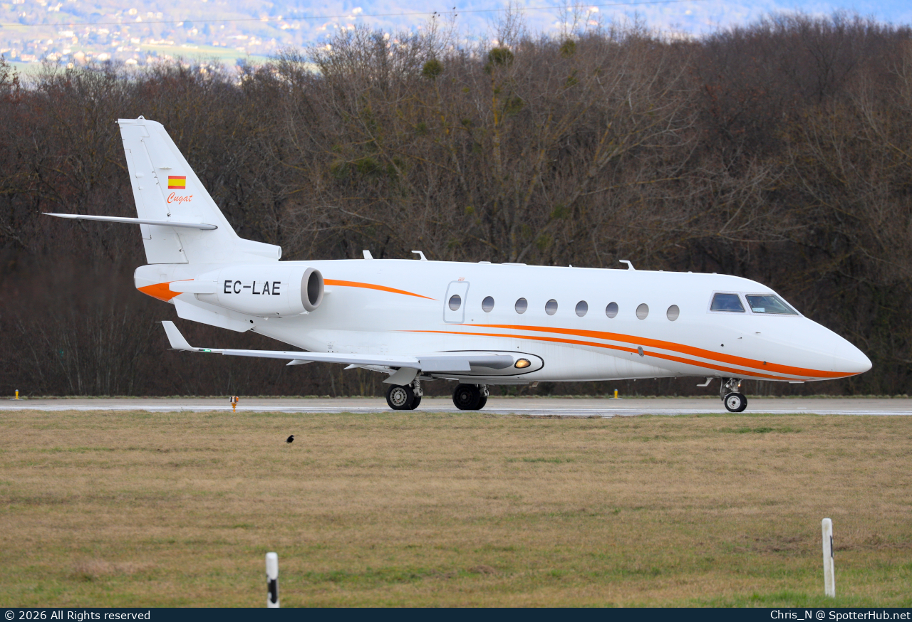 Photo of EC-LAE - Gulfstream G200 operated by Global Jet Austria