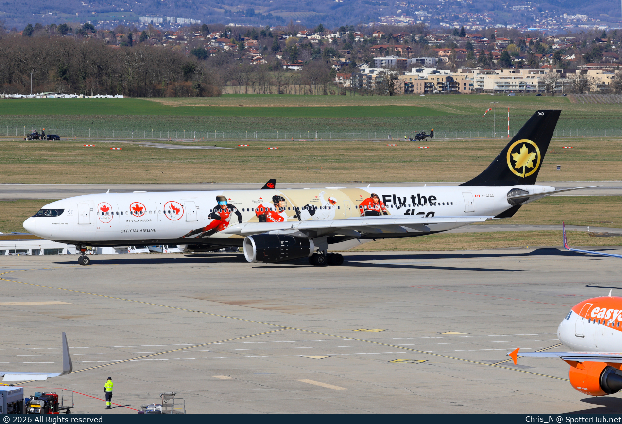 Photo of C-GEGC - Airbus A330-343 operated by Air Canada
